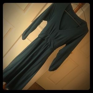EUC Blue jersey knit dress **worn once*"